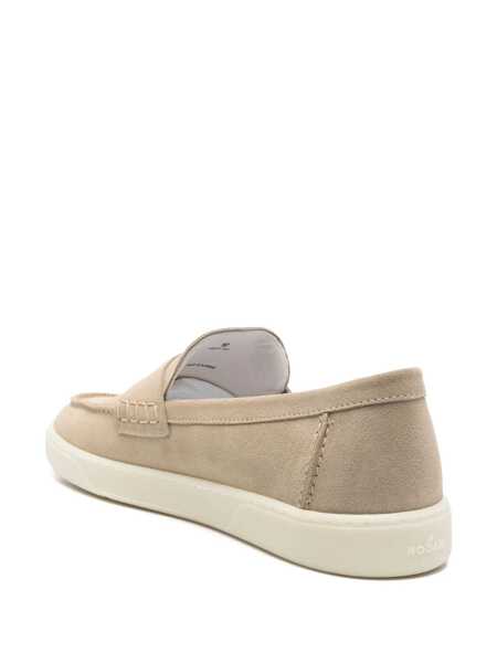 Mocasini Hogan Hogan Cool Loafer Shoes Beige Barbati (BM 17574669) 3