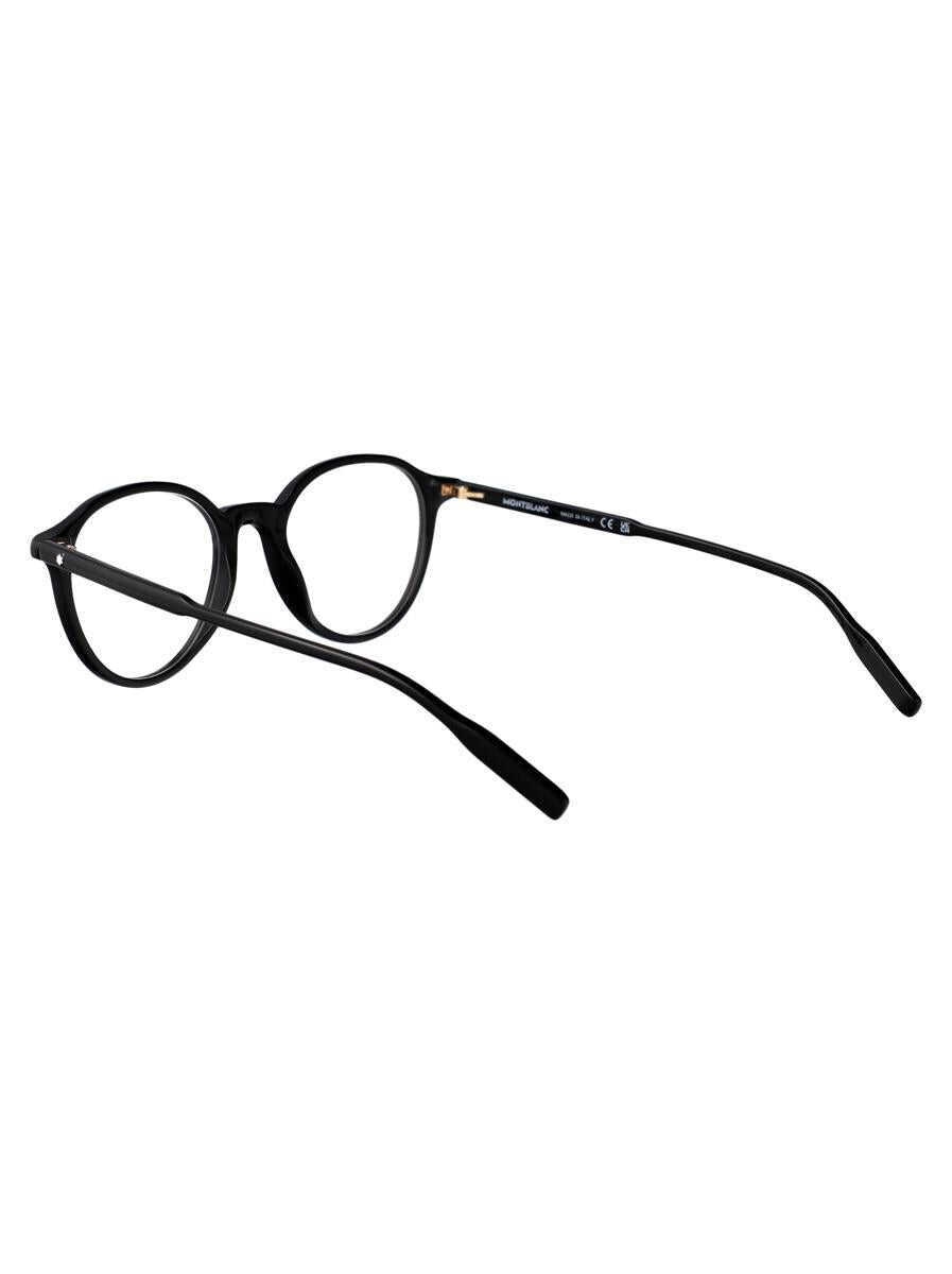 Ochelari de soare Montblanc Montblanc Optical 001 BLACK BLACK TRANSPARENT Barbati (BM 17575116) 4