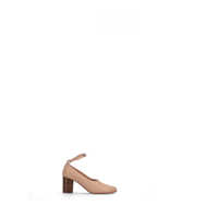 Pantofi cu toc Niccolò Pasqualetti Obliqua Block Heel Pumps - Calfskin Leather Femei