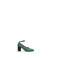 Pantofi cu toc Niccolò Pasqualetti Obliqua Block Heel Pumps - Calfskin Leather Femei