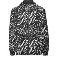Geci Philipp Plein All-Over Logo Jacket Barbati