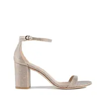 Sandale Stuart Weitzman Nudist Ii 75 Block Sandal Poudre Femei