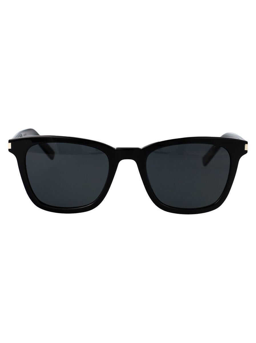 Ochelari de soare Saint Laurent Saint Laurent Eyewear Sunglasses BLACK-BLACK-BLACK Femei (BM 17575743) 1