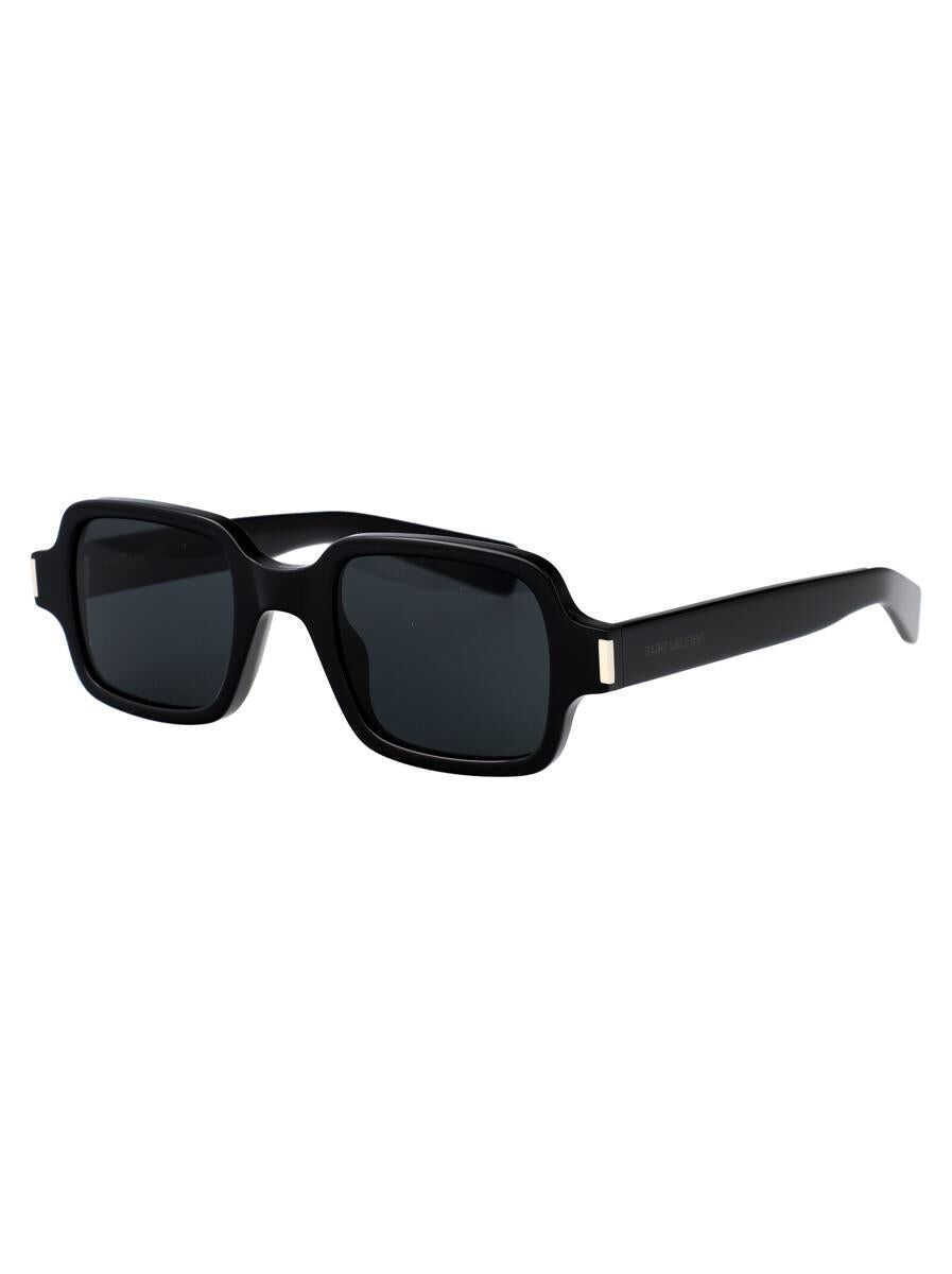 Ochelari de soare Saint Laurent Saint Laurent Eyewear Sunglasses BLACK-BLACK-BLACK Femei (BM 17575761) 2