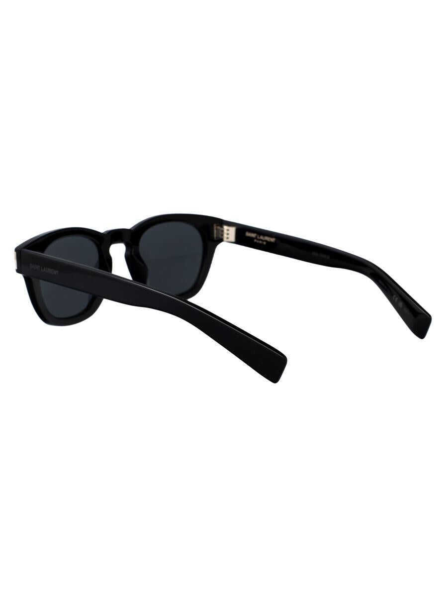 Ochelari de soare Saint Laurent Saint Laurent Eyewear Sunglasses BLACK-BLACK-BLACK Femei (BM 17575785) 4