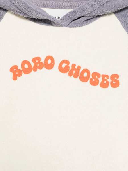 Bluze de trening Bobo Choses Wavy Bobo Choses Terry Cloth Hoodie BLUE Baieti (BM 17576737) 3