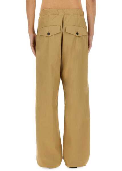 Pantaloni casual Dries Van Noten Cotton Pants BEIGE Barbati (BM 17576794) 3