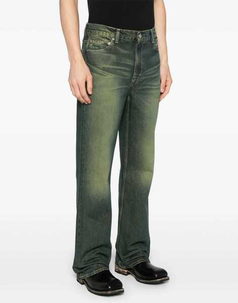 Blugi drepti OUR LEGACY Straight Leg Jeans GREEN Barbati (BM 17576866) 3