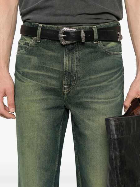 Blugi drepti OUR LEGACY Straight Leg Jeans GREEN Barbati (BM 17576866) 5