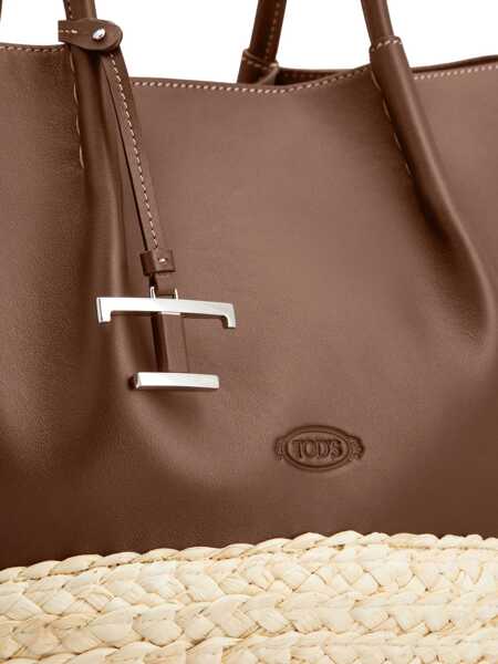 Genti de umar TODS Medium Shopping Bag BROWN Femei (BM 17576995) 4
