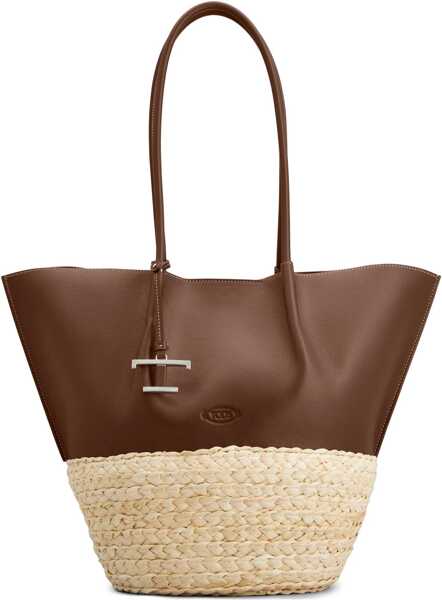 Genti de umar TODS Medium Shopping Bag BROWN Femei (BM 17576995) 1