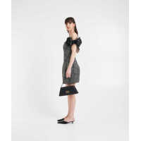 Rochii Elisabetta Franchi Dama - Rochii scurte Elisabetta Franchi Duchesse mini dress Black Femei (BM 17577166) - B-mall.ro