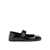 Valentino Garavani Valentino Garavani Leather Locker Ballerina Flats Black