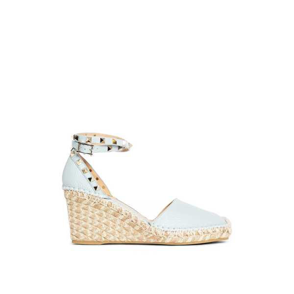 Sandale Valentino Garavani Valentino Garavani Rockstud Wedge Sandals Blue Femei (BM 17577342) 1