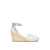 Valentino Garavani Valentino Garavani Rockstud Wedge Sandals Blue