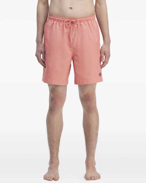 Bermude Fred Perry Boxer Swimsuit PINK Barbati (BM 17577364) 3