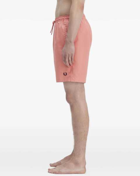 Bermude Fred Perry Boxer Swimsuit PINK Barbati (BM 17577364) 4