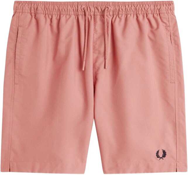Bermude Fred Perry Boxer Swimsuit PINK Barbati (BM 17577364) 1