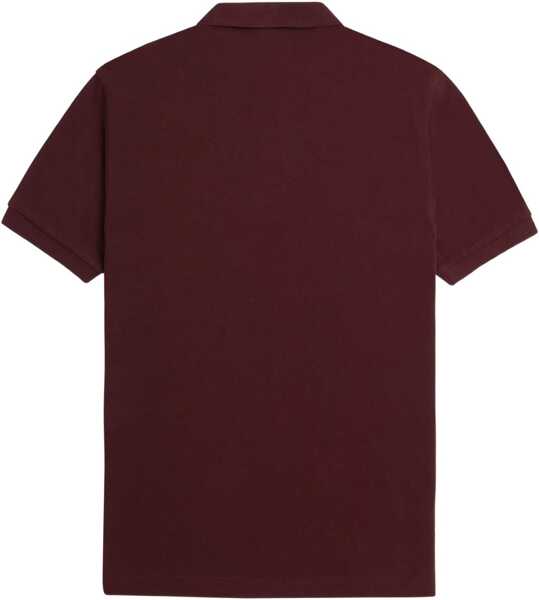 Tricouri Polo Fred Perry Cotton Pique Polo BORDEAUX Barbati (BM 17577376) 5