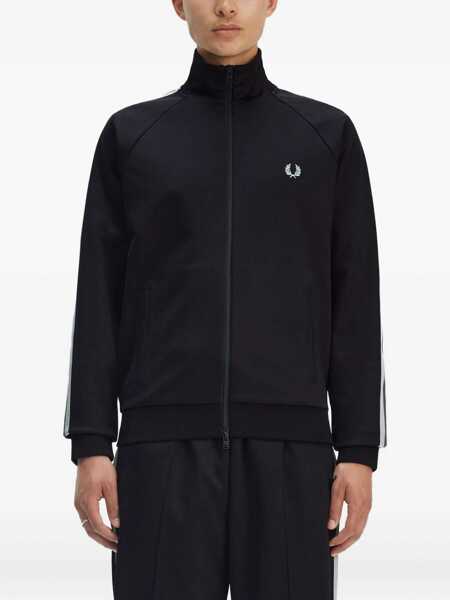 Bluze de trening Fred Perry Track Jacket BLACK Barbati (BM 17577382) 2