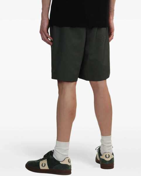 Bermude Fred Perry Boxer Swimsuit GREEN Barbati (BM 17577439) 4