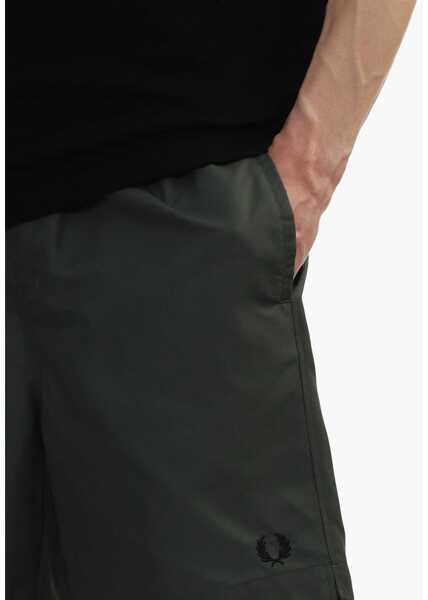 Bermude Fred Perry Boxer Swimsuit GREEN Barbati (BM 17577439) 5