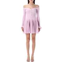 Rochii Self-Portrait Self-Portrait Ribbed Knit Mini Dress