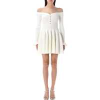 Rochii Self-Portrait Self-Portrait Ribbed Knit Mini Dress