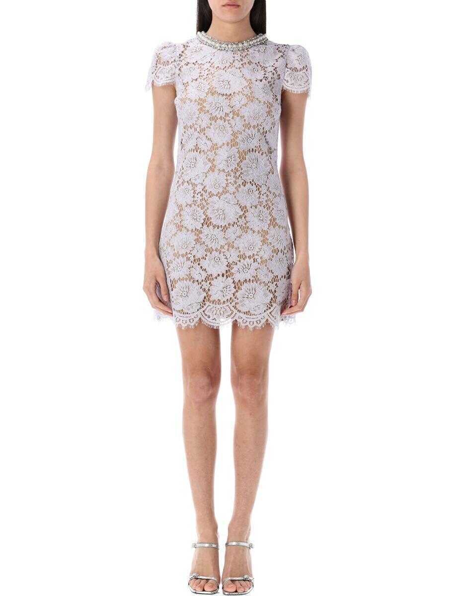 Rochii Self-Portrait Self-Portrait Lace Mini Dress Purple Femei (BM 17579343) 1