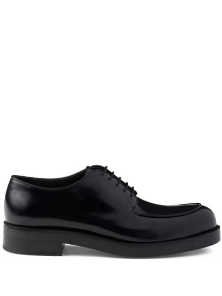 Pantofi eleganti Prada Prada Leather Lace-Up Shoes Black Barbati (BM 17579673) 1