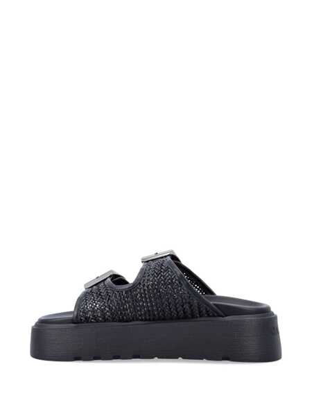 Balerini Casadei Casadei Black Leather Flats Black Femei (BM 17579682) 4