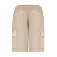 Pantaloni 120% LINO pentru Barbati - Pantaloni 120 LINO 120 Lino Linen Bermuda-Shorts Beige Barbati (BM 17579958) - B-mall.ro