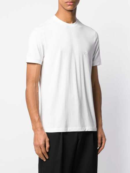 Topuri Giorgio Armani Giorgio Armani T-Shirts And Polos WHITE Barbati (BM 17580048) 3