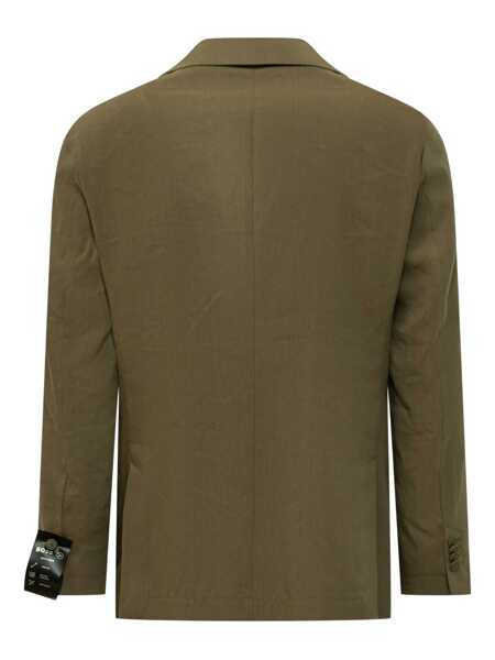 Sacouri Hugo Boss Boss P-Hanry Blazer GREEN Barbati (BM 17580732) 2