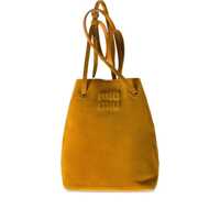 Genti de mana Miu Miu Suede Pouch Shoulder Bag Femei