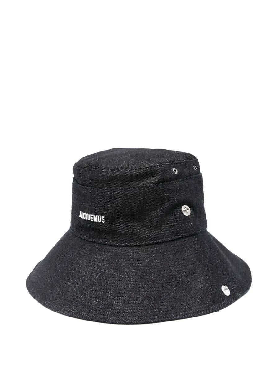 Accesorii JACQUEMUS Jacquemus The De-Nmes Bucket Hat BLUE Femei (BM 17581992) 1