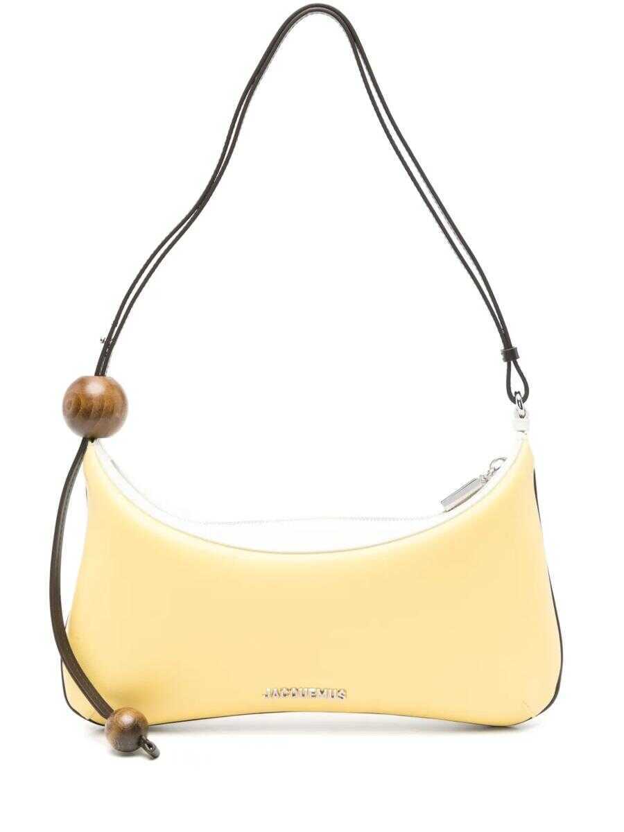 Genti de mana JACQUEMUS Jacquemus Le Grand Bisou Perle Shoulder Bag Yellow Femei (BM 17582076) 1