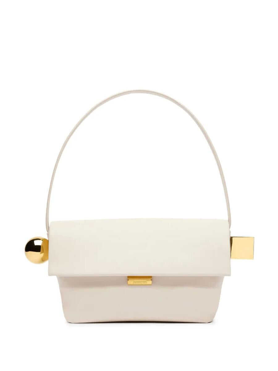 Genti de mana JACQUEMUS Jacquemus Le Rond Carr Shoulder Bag Beige Femei (BM 17582082) 1