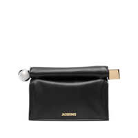 Genti de mana Jacquemus La Pochette Rond Carré Shoulder Bag Femei