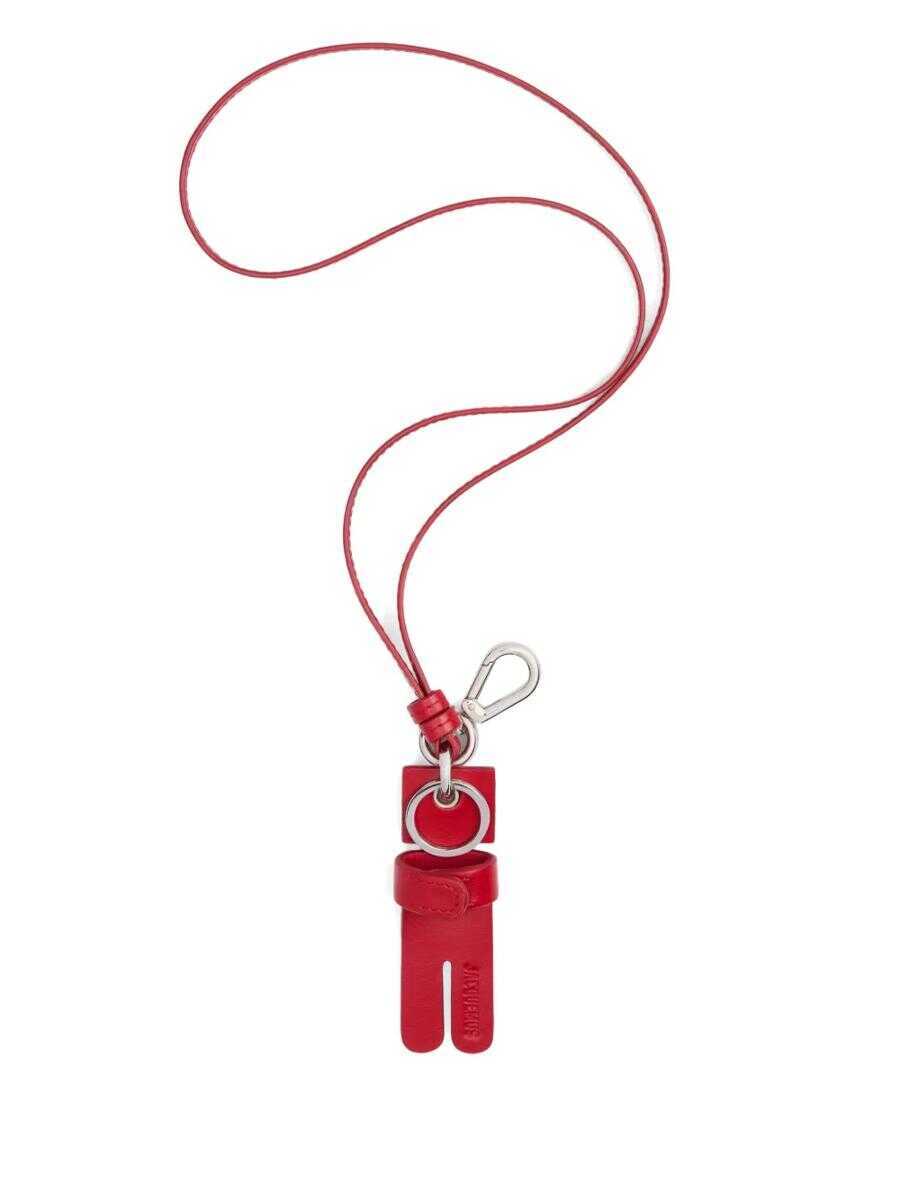 Accesorii JACQUEMUS Jacquemus The Amico Keychain RED Femei (BM 17582109) 1