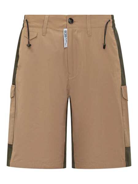 Pantaloni GCDS Gcds Bermuda Beige Barbati (BM 17582457) 1
