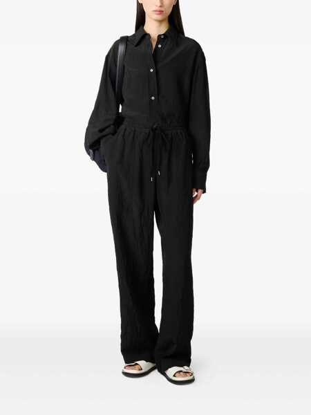 Pantaloni casual STUDIO NICHOLSON Studio Nicholson Trousers Black Femei (BM 17583045) 2