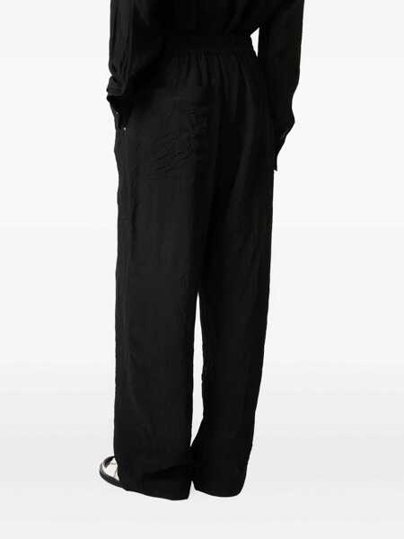 Pantaloni casual STUDIO NICHOLSON Studio Nicholson Trousers Black Femei (BM 17583045) 3