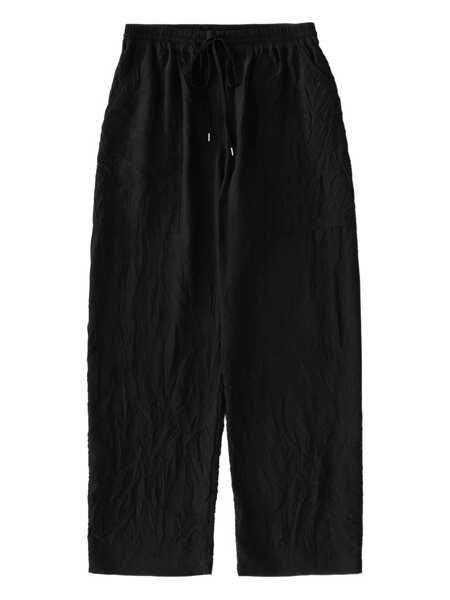 Pantaloni casual STUDIO NICHOLSON Studio Nicholson Trousers Black Femei (BM 17583045) 1