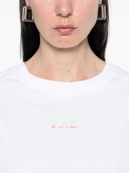 Tricouri A.P.C. A.P.C. Tshirt White Femei (BM 17583345) 5