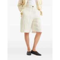 Imbracaminte STUDIO NICHOLSON Dama - Pantaloni casual STUDIO NICHOLSON Studio Nicholson Short Pants WHITE Femei (BM 17584929) - B-mall.ro