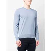 Pulovere Brunello Cucinelli pentru Barbati - Pulovere Brunello Cucinelli Brunello Cucinelli Girocollo M/L BLUE Barbati (BM 17585025) - B-mall.ro