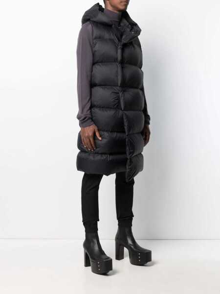 Geci Rick Owens Rick Owens Bodywarmer Jacket Black Barbati (BM 17586132) 3