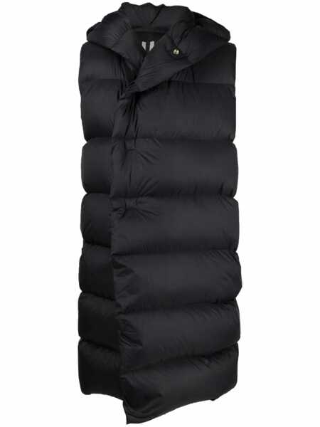Geci Rick Owens Rick Owens Bodywarmer Jacket Black Barbati (BM 17586132) 1