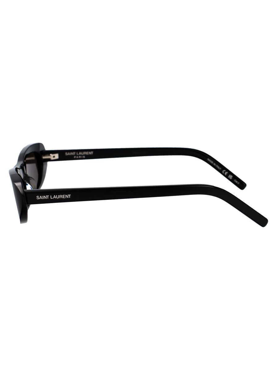 Ochelari de soare Saint Laurent Saint Laurent Eyewear Sunglasses 001 BLACK BLACK BLACK Femei (BM 17586573) 3